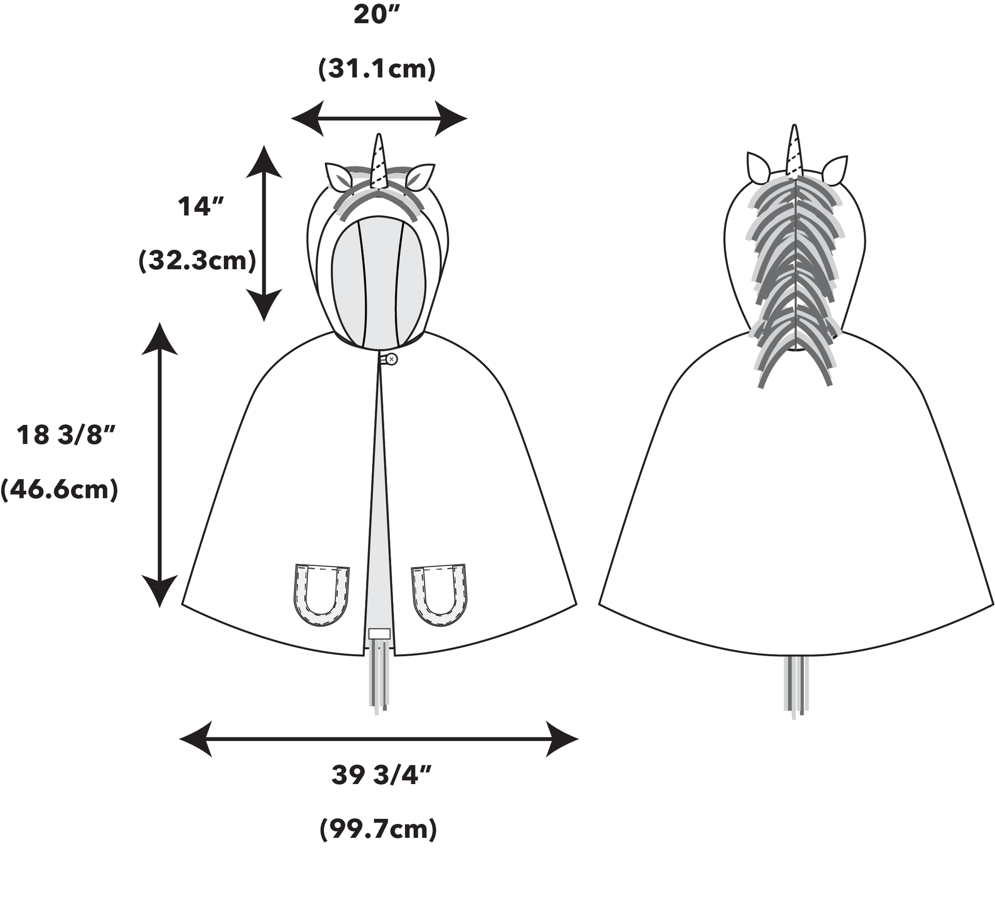 image Unicorn Cape